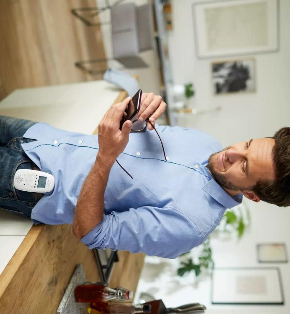 babyfoon SCD734/26 met extra batterij