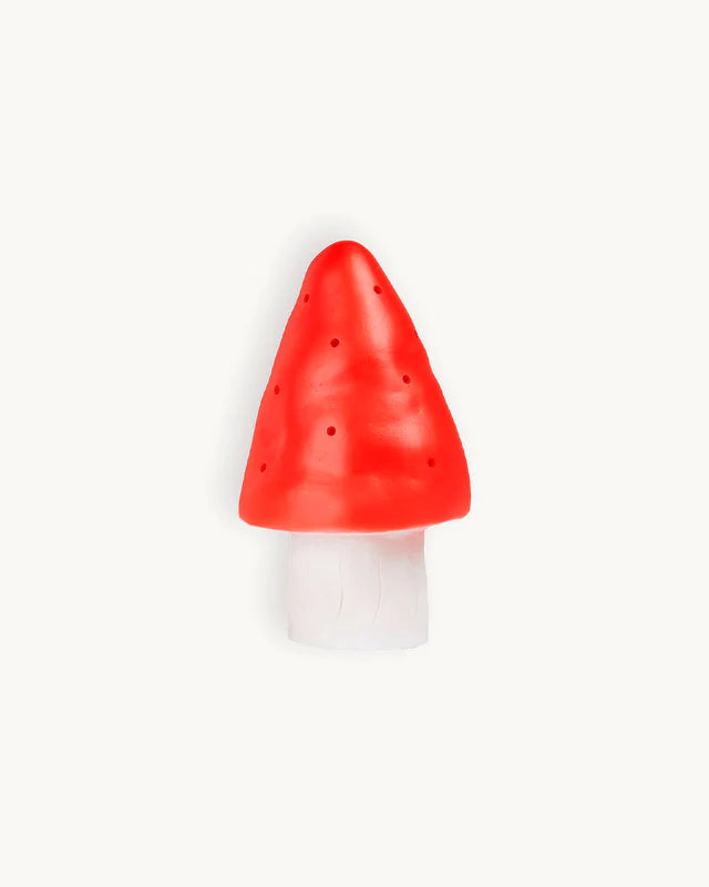 paddenstoel lamp - klein - rood