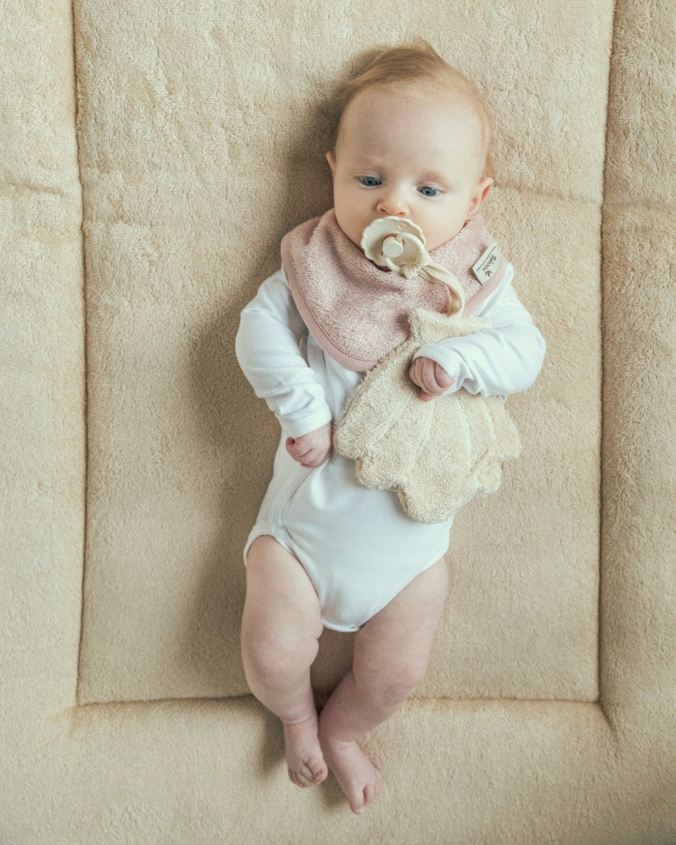 bandana slab - dubbele laag - misty rose