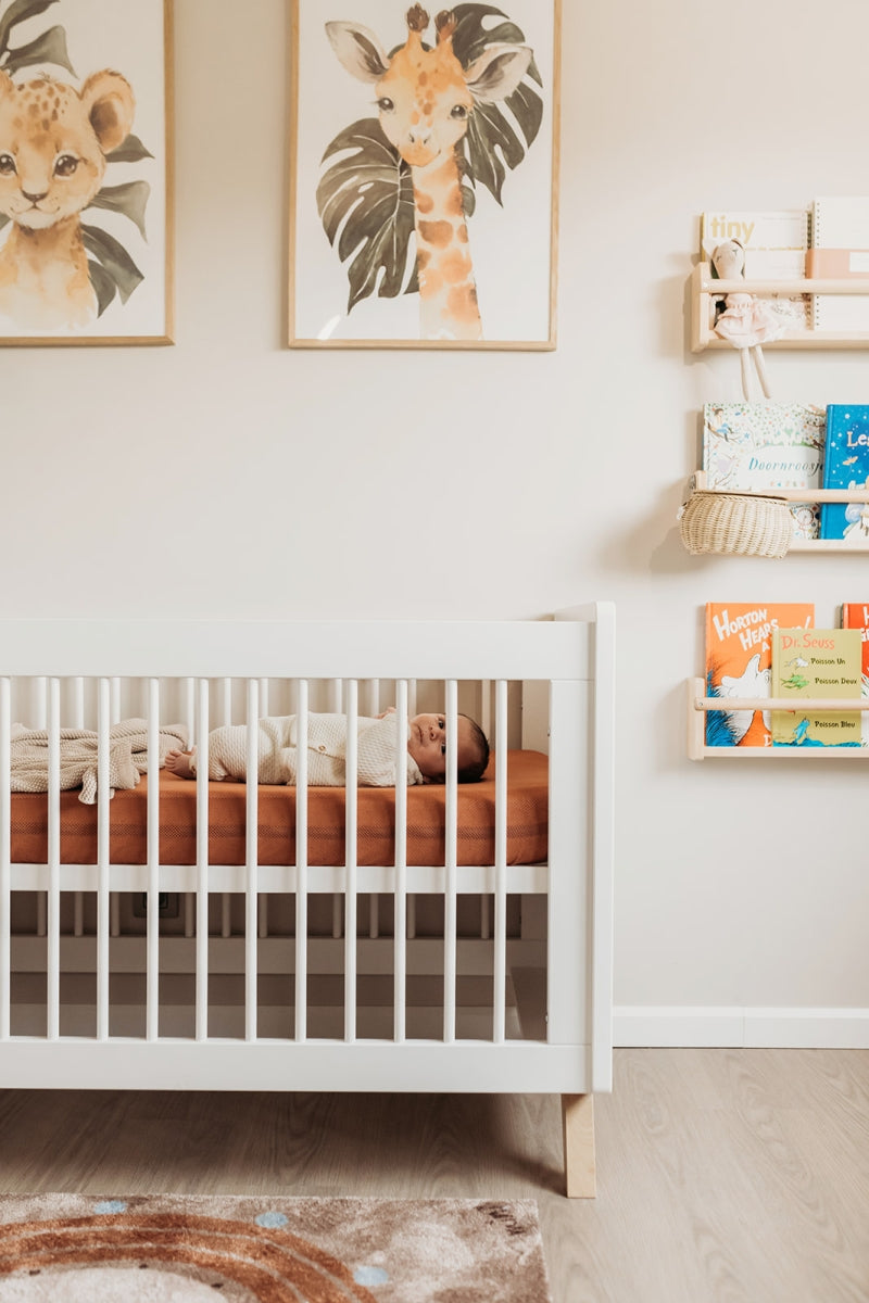 aerosleep hoeslaken 60x120cm - redwood