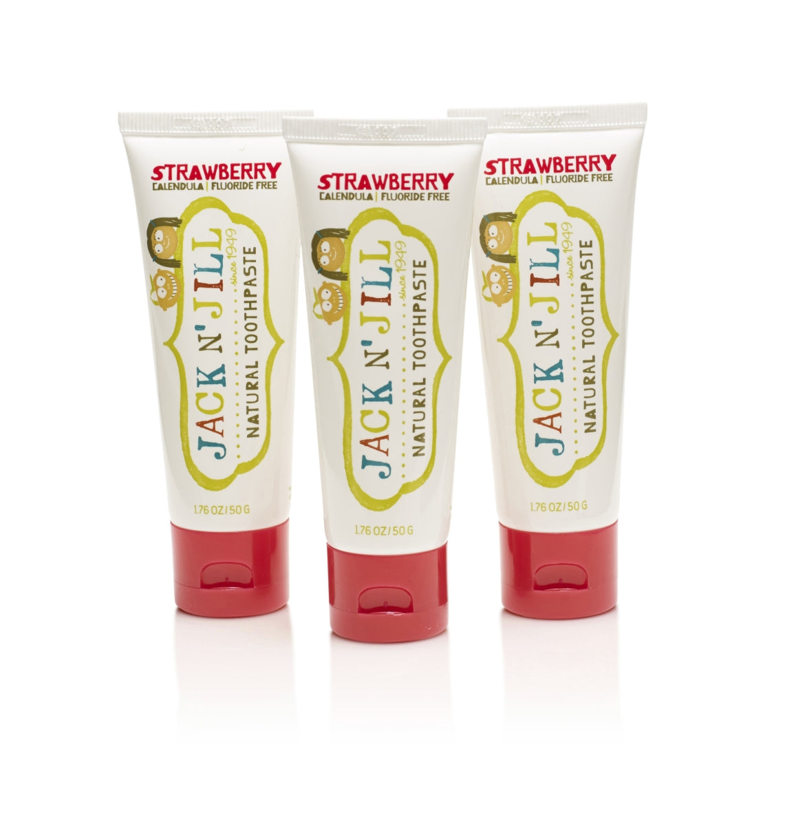 natuurlijke tandpasta - aardbei