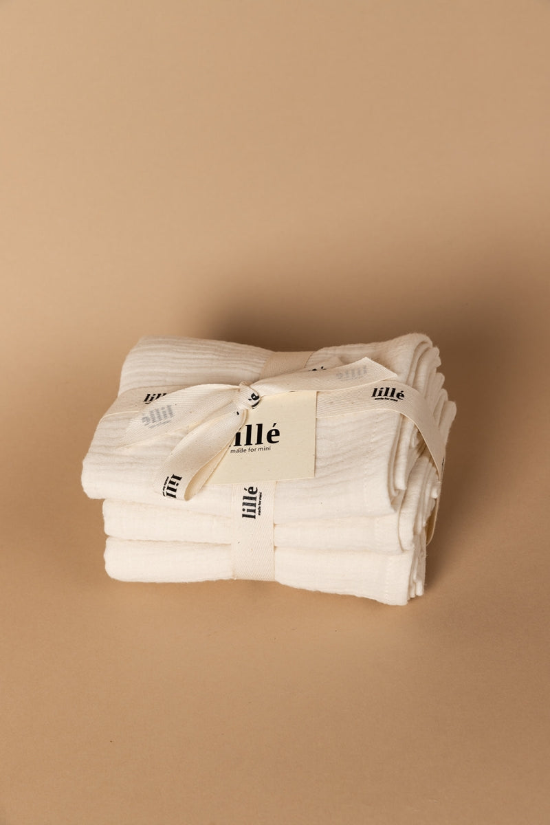 3-pack tetra doeken - vanilla