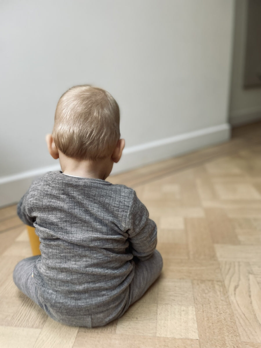 basic shirt - sesame - 100% wol