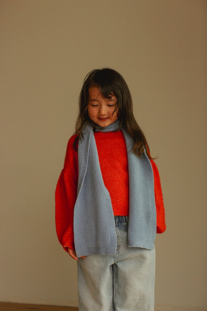 scarf gustave - light blue