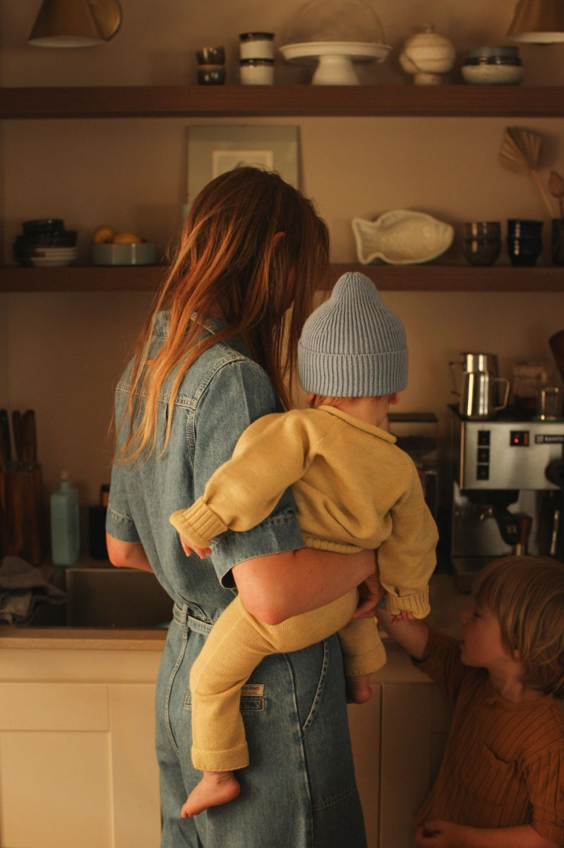 sweater georgette - light yellow