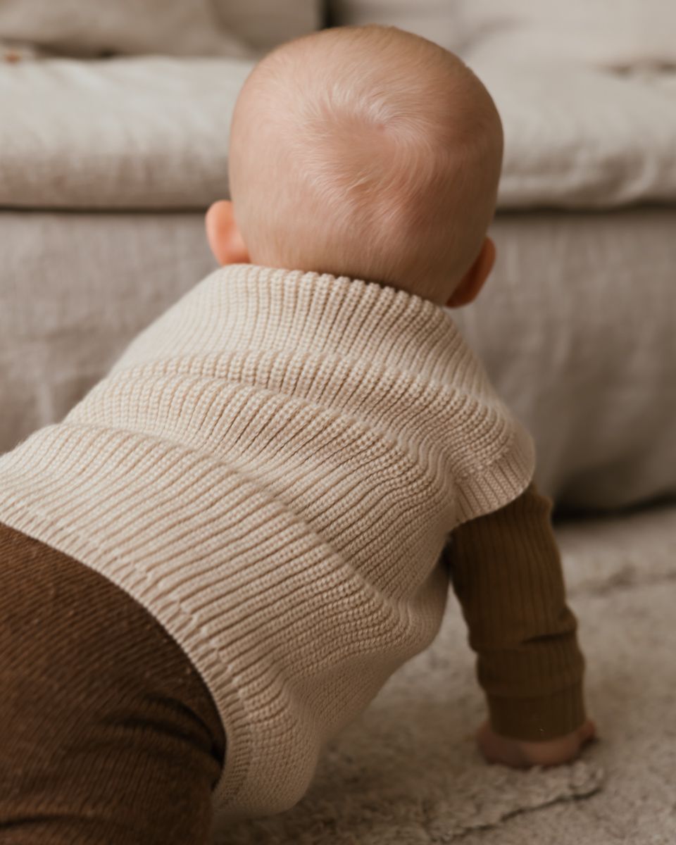 vest harvey baby - cream