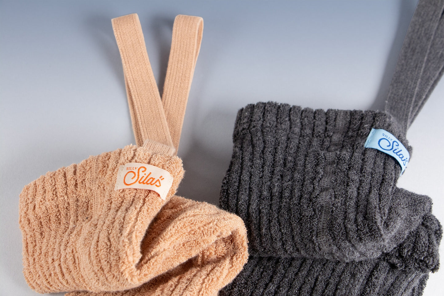 footless granny cotton tights - light brown