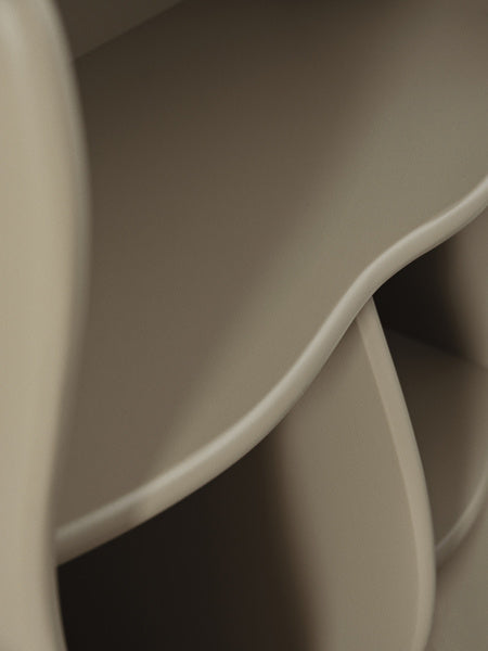 slope lounge chair - cashmere