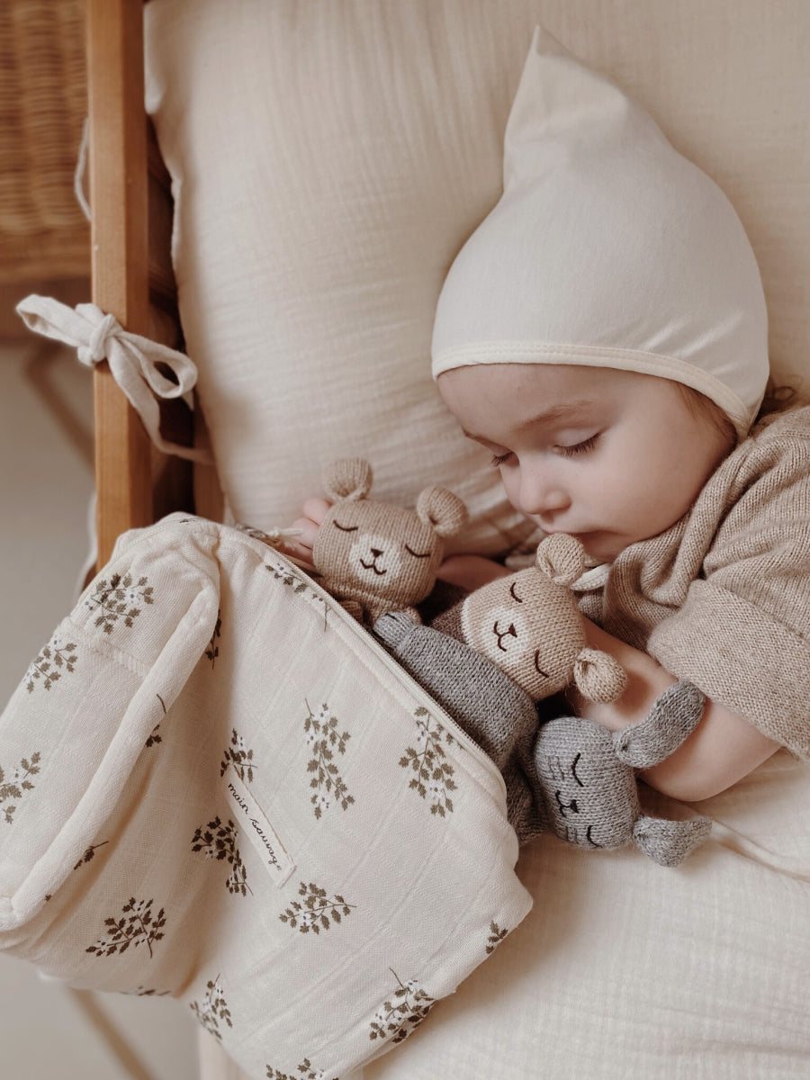 toiletzakje - holly flowers