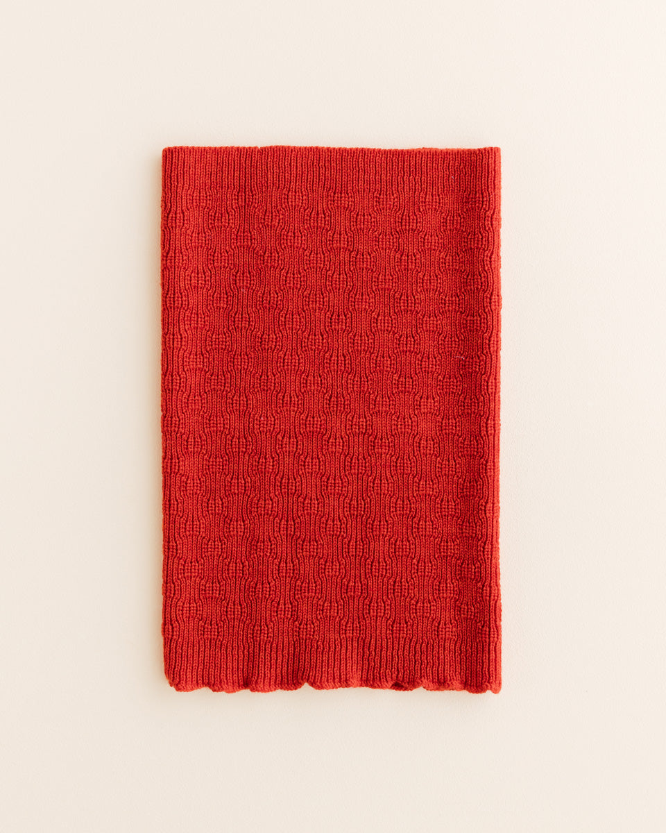 tube scarf gigi - red