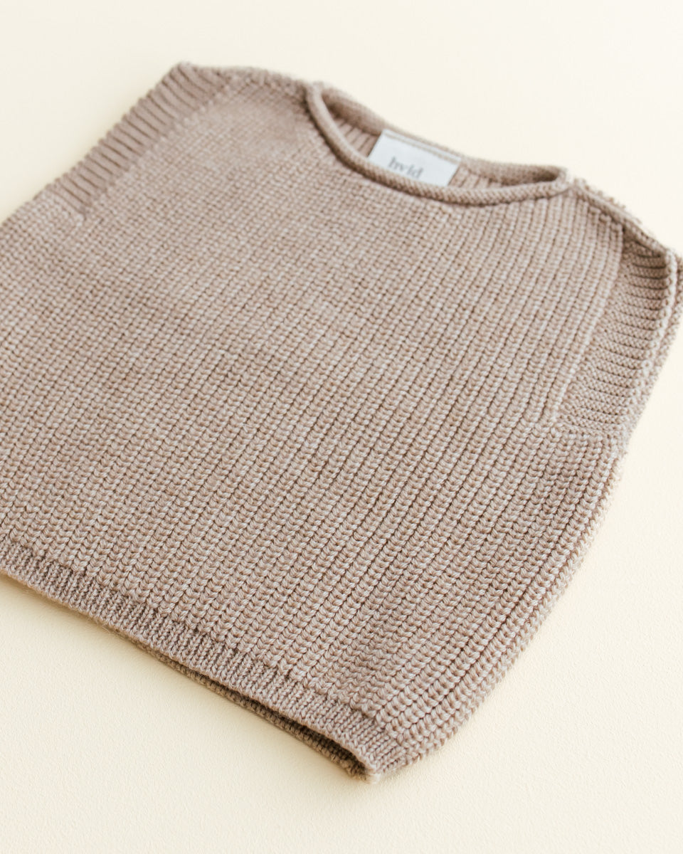 vest harvey baby - sand