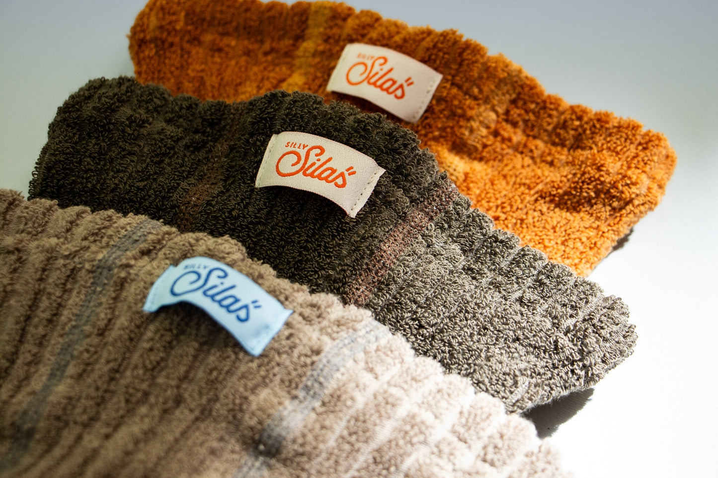 footless granny tights - seaweed brown