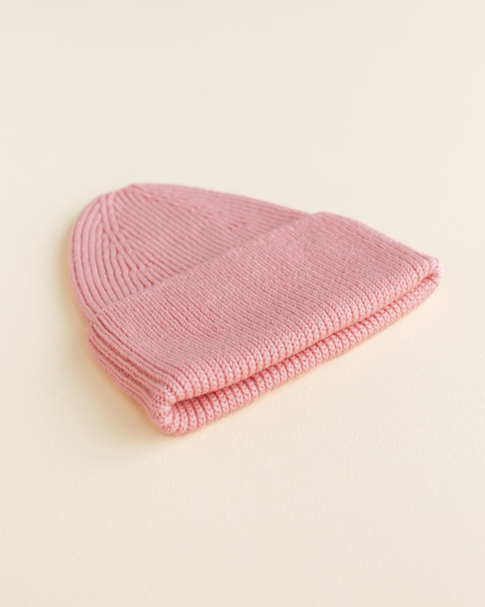 beanie fonzie - adult - bubblegum