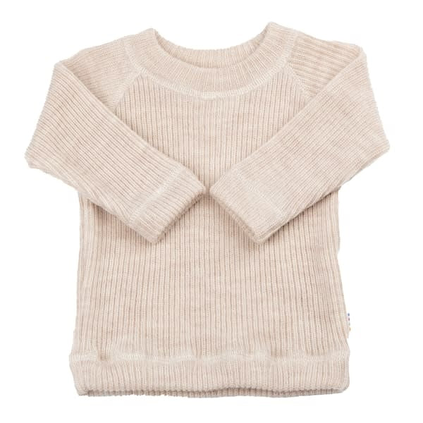 rib top - 100% merinowol - crème