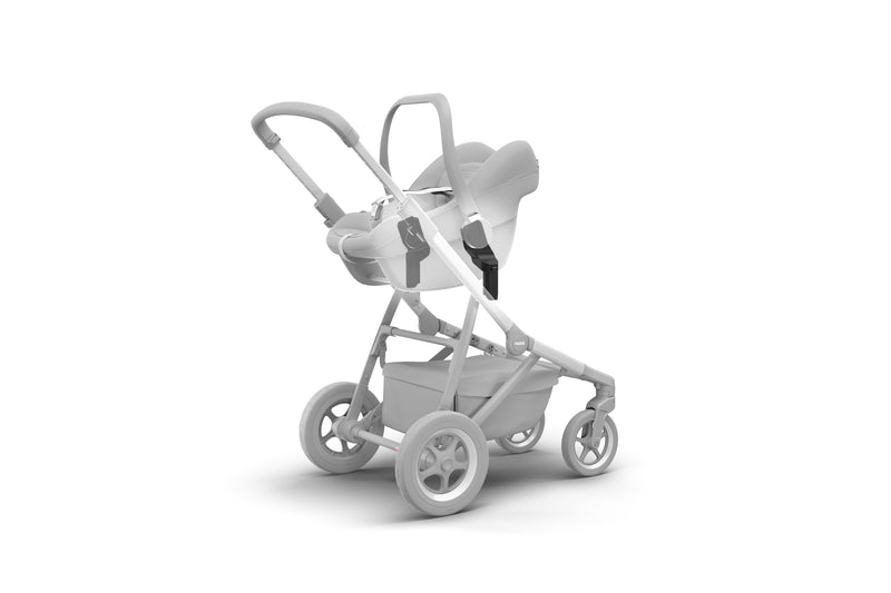 autostoel adapters voor Thule sleek kinderwagen - hoofdpositie