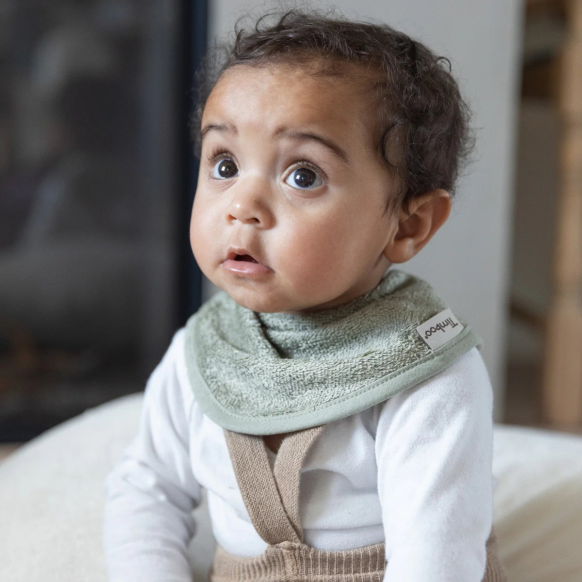 bandana slab - dubbele laag - whisper green