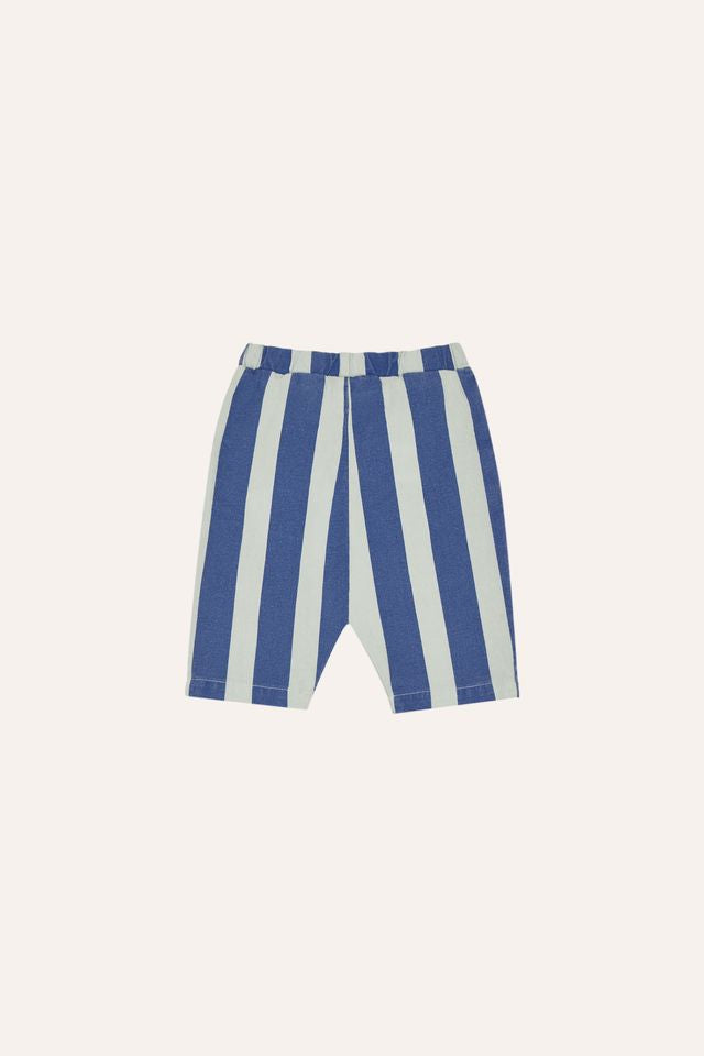 blue stripes washed trousers - baby