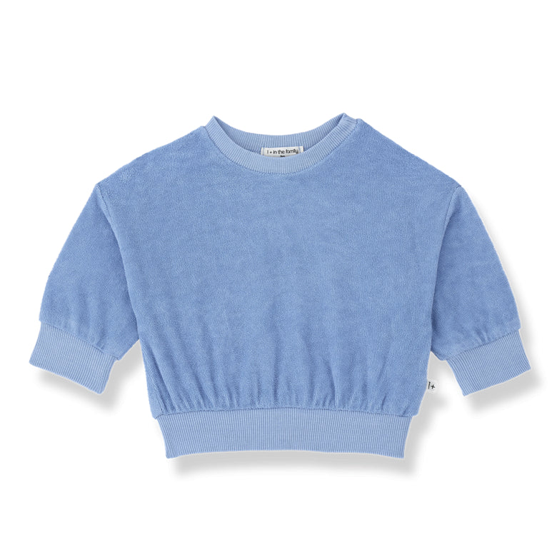 terry sweater - ultramarine