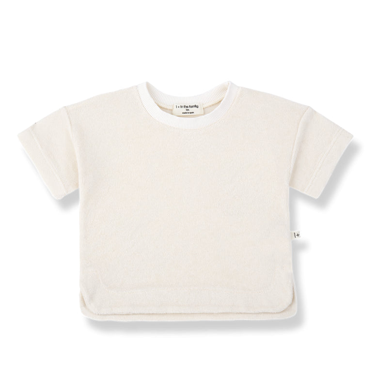 terry shirt manacor - off-white