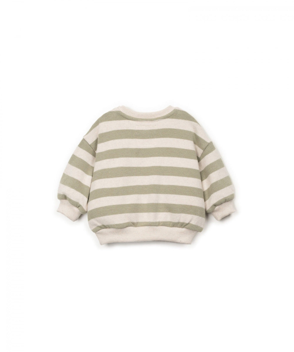 striped jersey sweater - texture