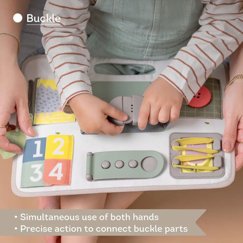 activiteitenspeelgoed - buckle board