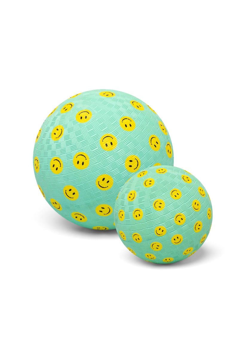 sensorische rubberen bal - smileys - 13cm