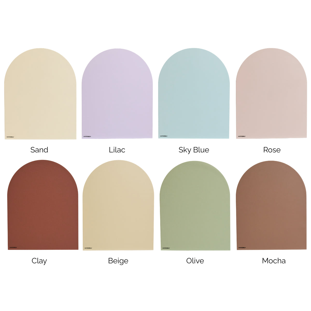 verplaatsbare magnetische muursticker - olive