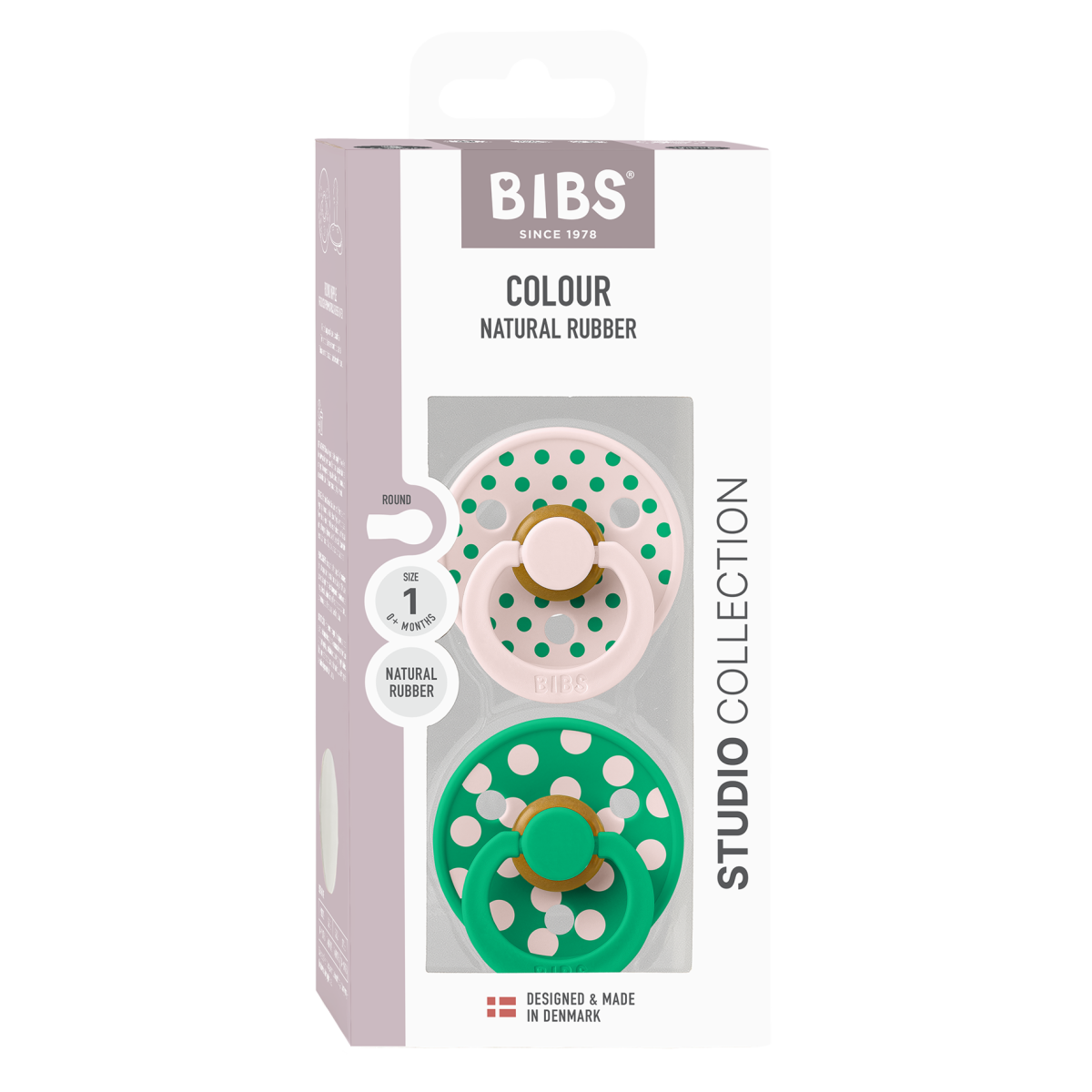 2 pack latex - 0-6m - studio collection polka dot cactus