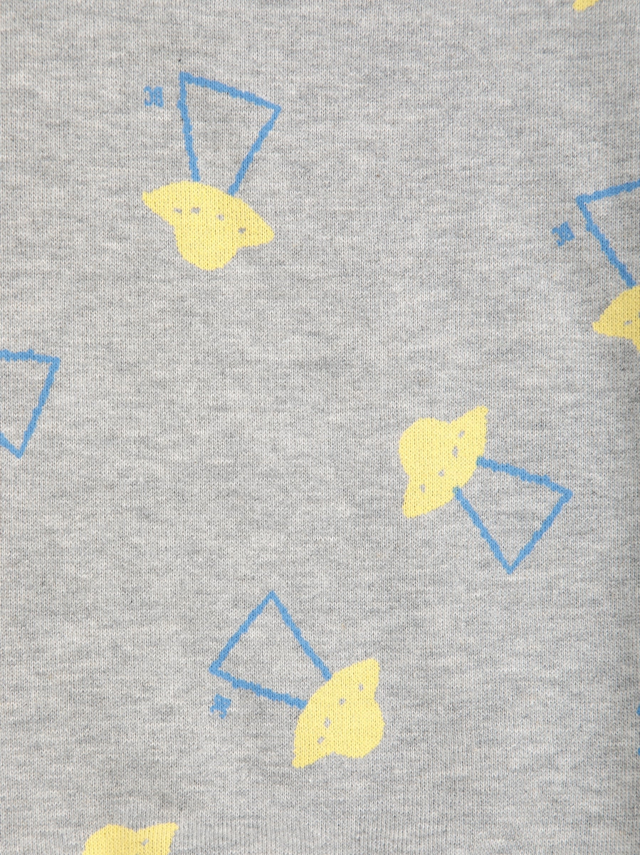 pixel abduction all over sweatshirt