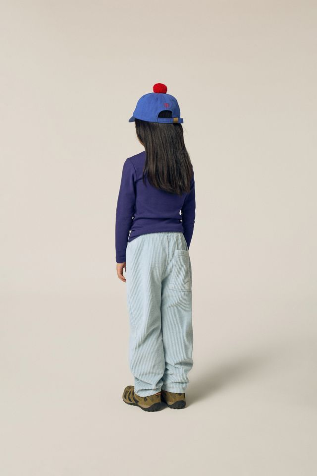 light blue corduroy trousers - kids