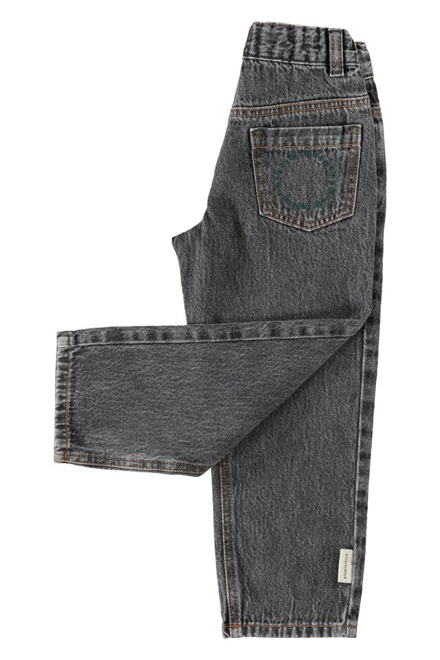 unisex trousers - grey denim