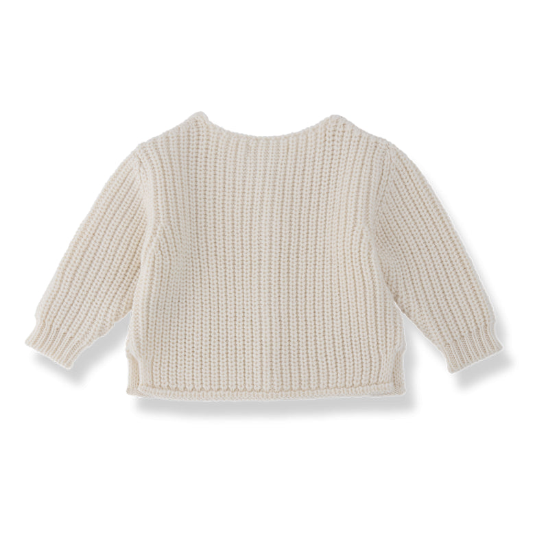 antibes cardigan - ecru