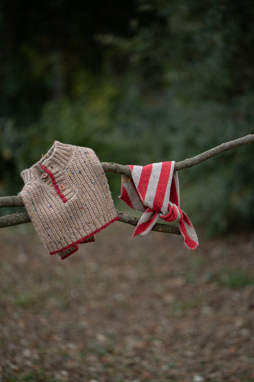 bow striped bandana - fiamma