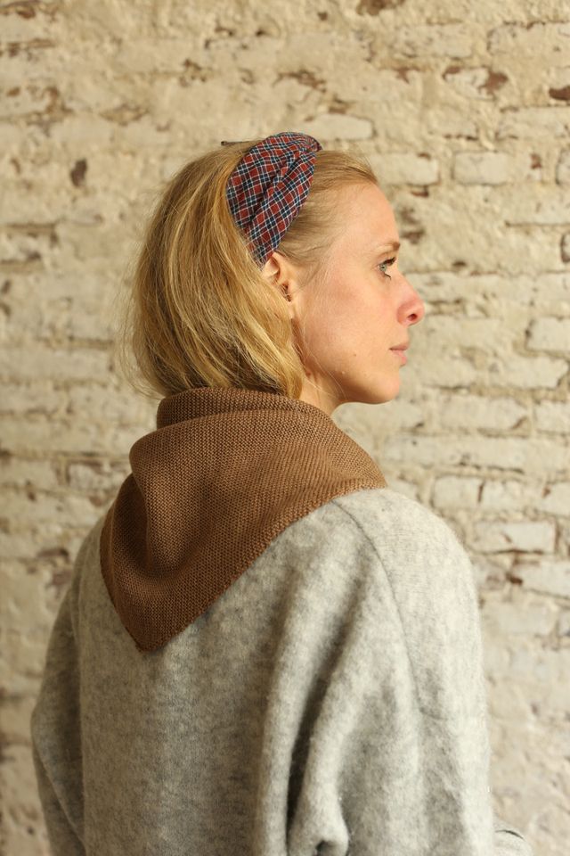 triangle scarf josephina - mocha