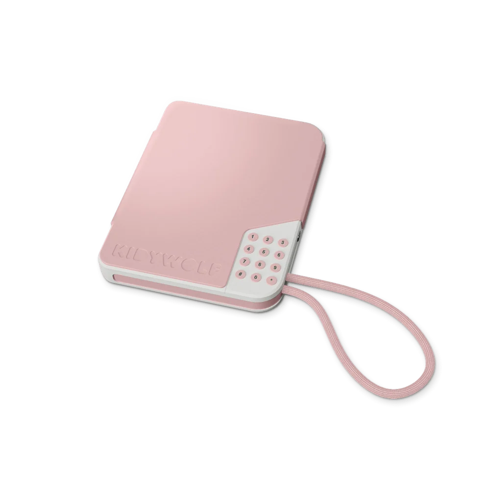 kidytreasure - geheim notitieboekje met code - roze
