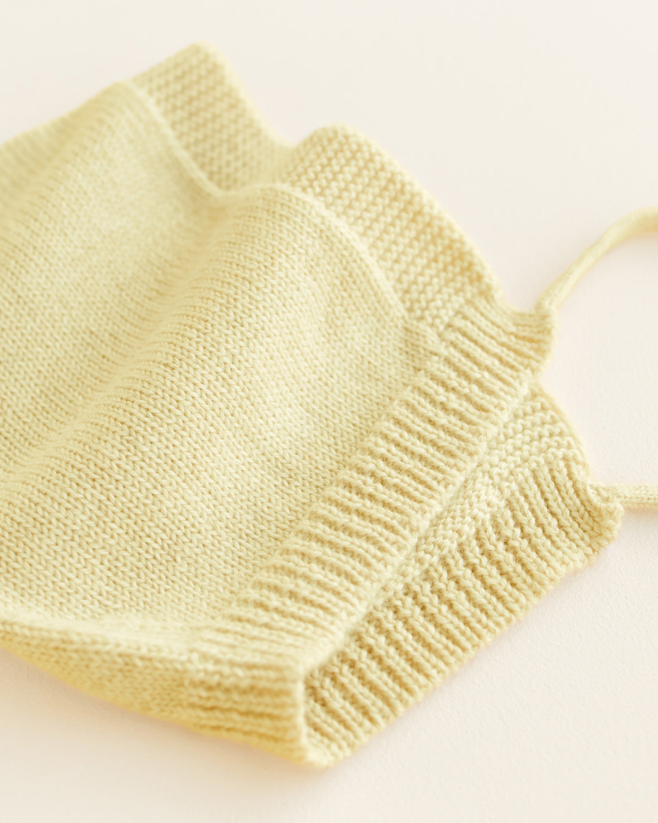 pixie bonnet isidor - light yellow