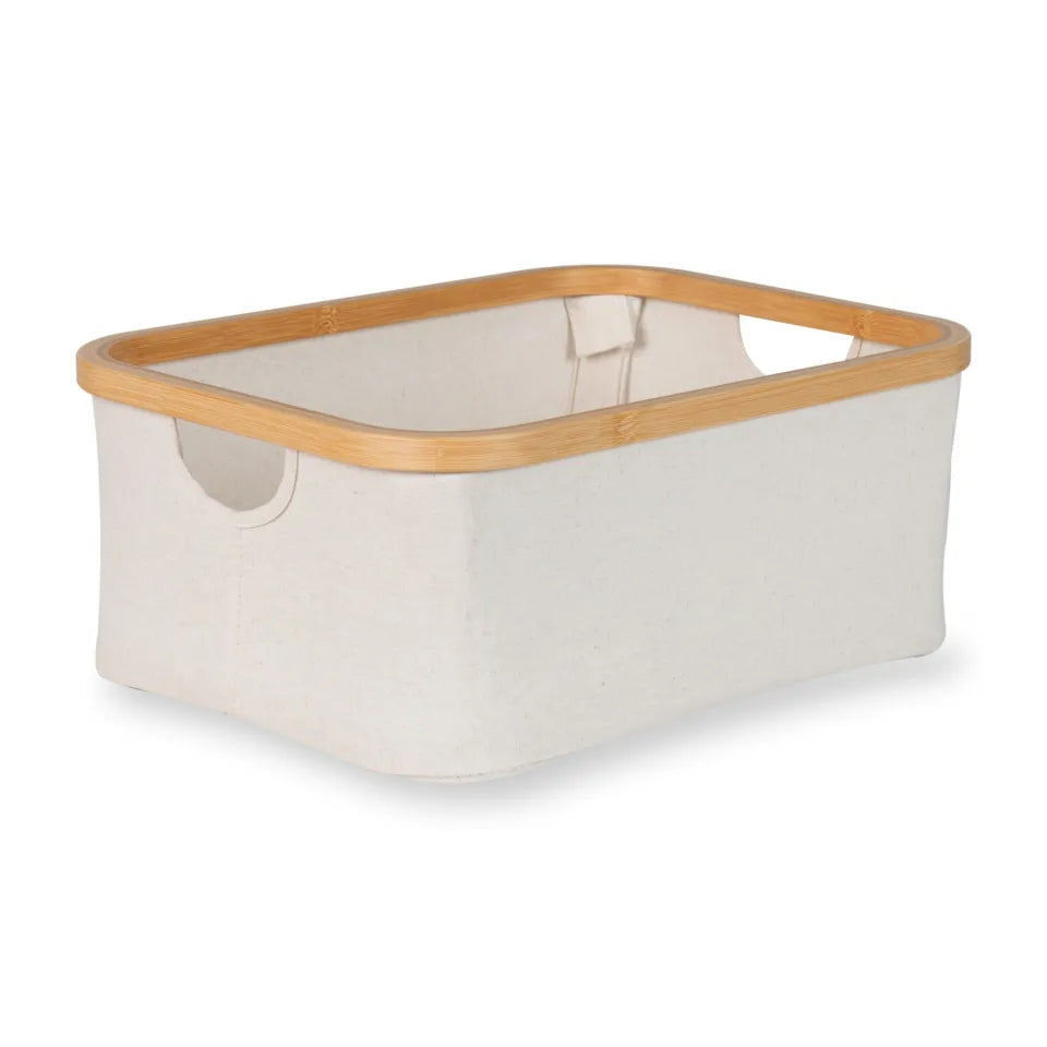opbergmand commode 38x30cm - beige