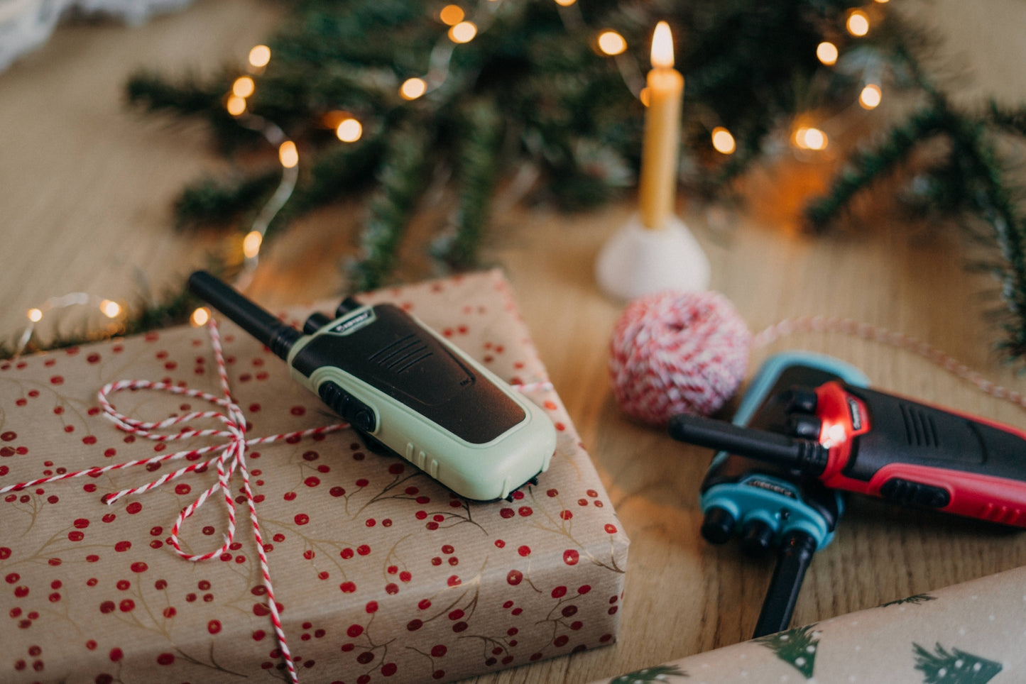 kidytalk - walkietalkies met groot bereik - groen/oranje