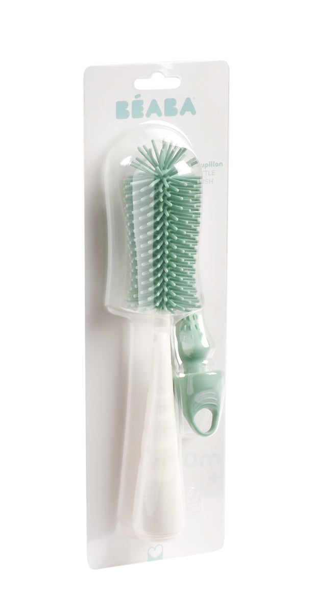 flessenborstel groen - silicone