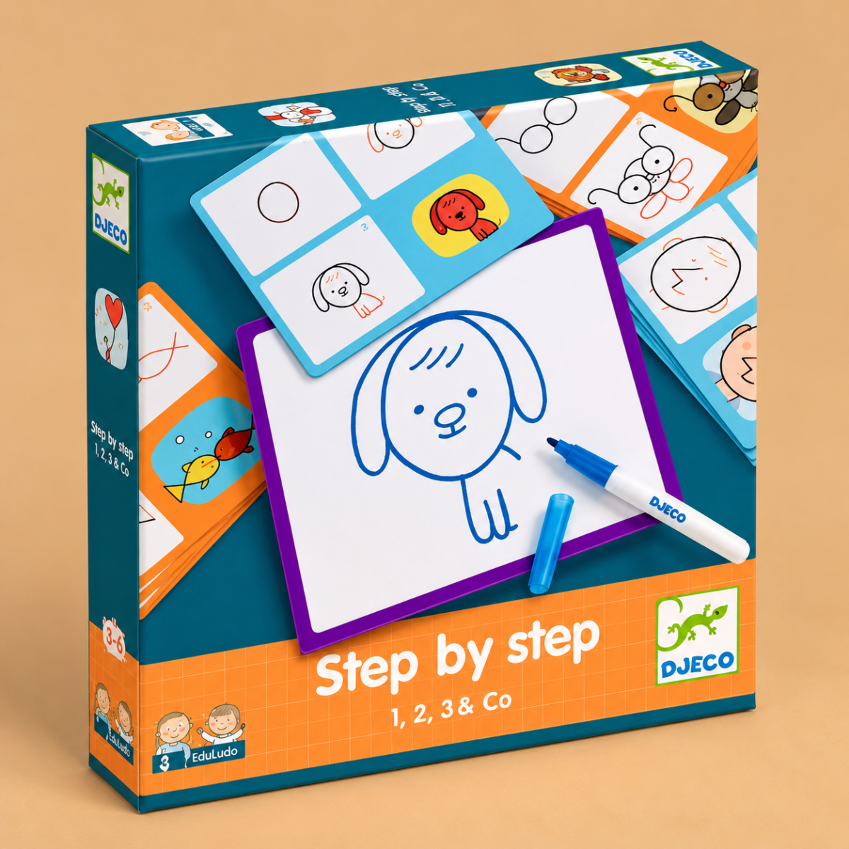 tekenset - stap voor stap - baby & co