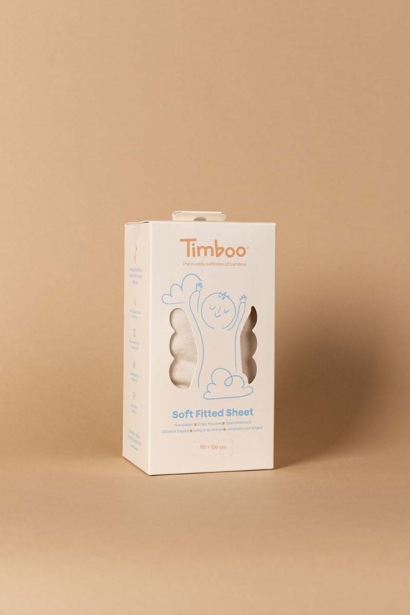 hoeslaken co-sleeper / wieg 90x40 - daisy white