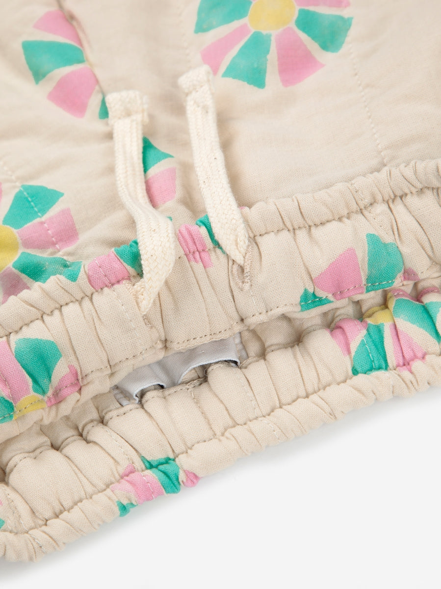 kaleidoscope all over quilted pants