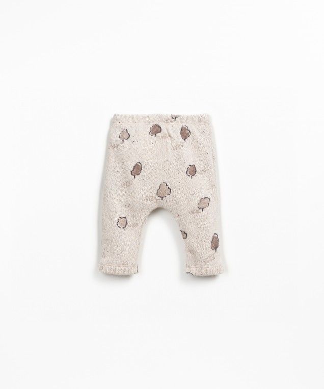 printed jersey legging - pencil arvores