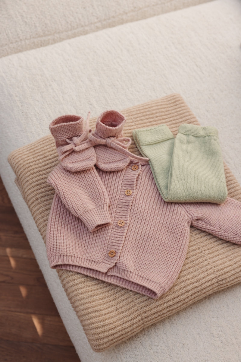 cardigan inga - powder