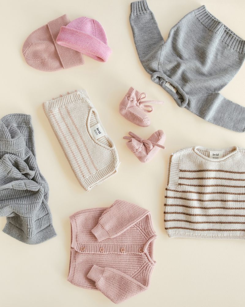 cardigan inga - powder