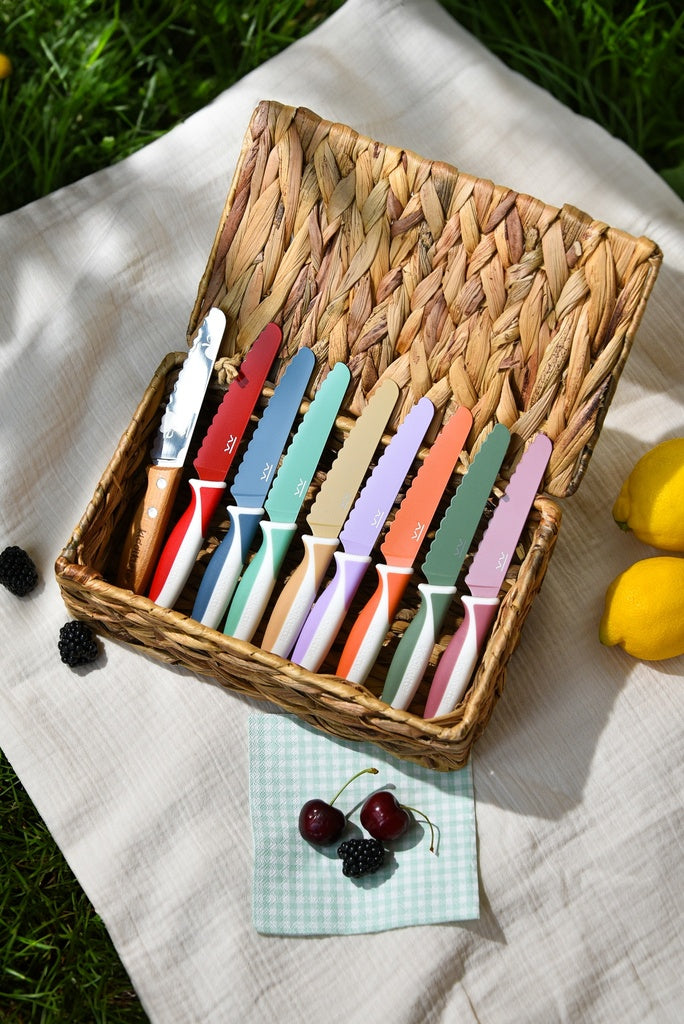 kiddikutter leermes - cream