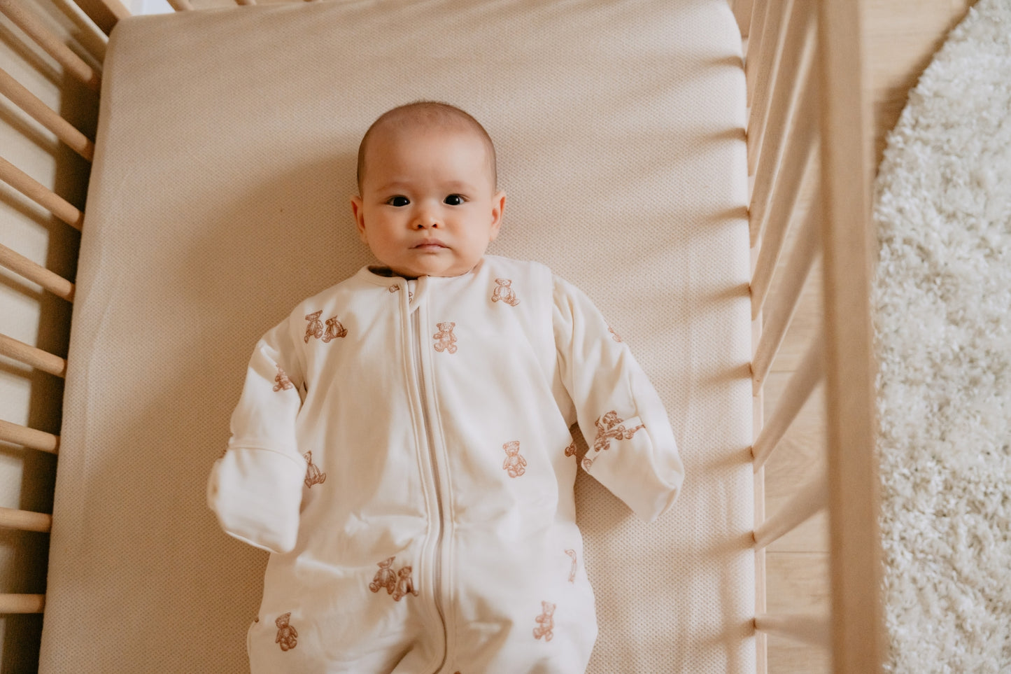 newborn slaapzak 0-6M - teddy bears