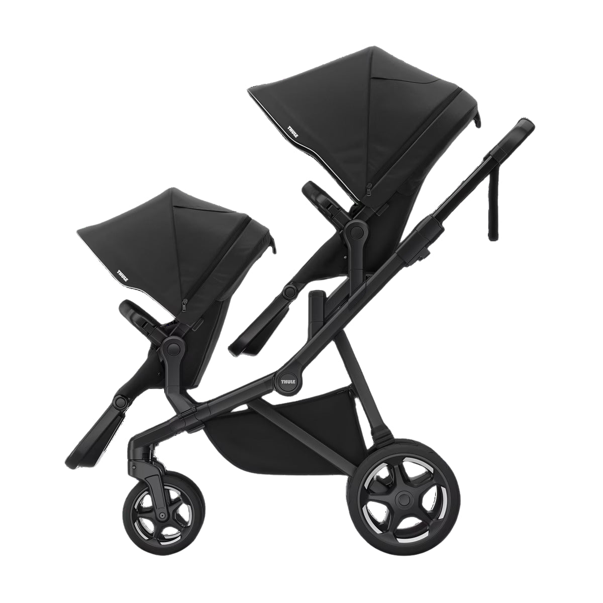 sleek 2 kinderwagen - midnight black on black