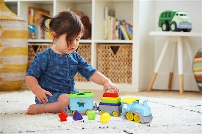 sorteer- en stapeltrein