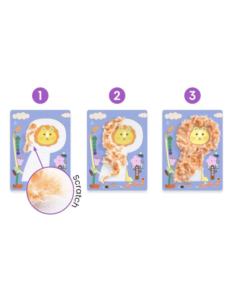 knutseldoos - wol & velcro